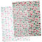 TOPBATHY 100St Backpapier Lebensmittelverpackungspapier Pergamentpapier mit Weihnachtsmotiv weihnachtsessen pad Weihnachtswachspapier sandwichpapiere tolettenpapier Backen liefern Essenspad