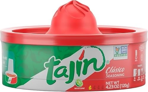 Tajiin Glass Season Rimmer - 120g | Authentic Mexican Lime & Chili Seasoning for Drinks and Cocktails | Ideal for Any Occasion | Zesty Kick