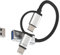 USB female to USB C Lightning male Adapter(2 in 1)OTG 3.0 Cable USB-A Port Flash Drive for Apple iPhone16 15 14 promax for iPad Type C Connector Mouse Keyboard Tablet Dongle compatible for Samsung S24