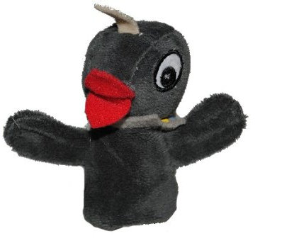 alles-meine.de GmbH Fingerpuppe Sandmann Frau Elster Handspielpuppe Handpuppe Kasperlfigur Kasperle