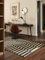 Hanse Home Wollteppich Donna - Natur Wohnzimmerteppich - Handgewebt & Natürlich - Streifen Design Wolle Modern für Wohnzimmer, Schlafzimmer, Esszimmer, Flur - Schwarz Natur Weiß, 120x180cm
