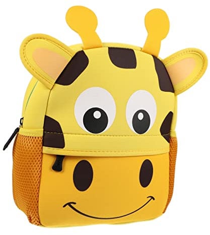 Ipetboom Mochila de Dibujos Animados para Niños Mochila Escolar Diseño de Animales para Preescolar y Gran Capacidad Correa Ancha