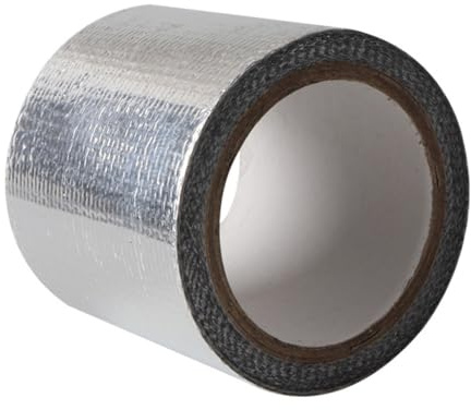 SUPVOX Rc Car Body Reinforcement Tape Aluminum Foil Heat Resistant Waterproof Thermal Insulation for Model Vehicles Repair and Shell Reinforcement