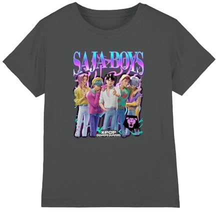 Kpop Demon Hunters Unisex Kids K-pop Demon Hunters Saja Boys Bootleg Kids T Shirt T-Shirt