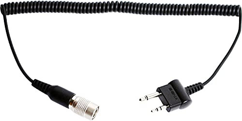 SENA 2-Wege-Radio Kabel mit Stecker gerade für Midland und ICOM twin-pin Anschluss – Größe – S