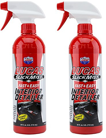 2 x Lucas Slick Mist Fast & Easy Interior Detailer 710ml