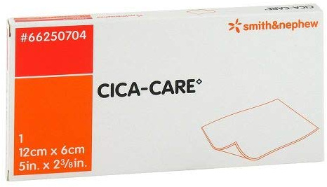 CICA CARE 6x12 cm dünne Silikongelplat.z.Narbenb.