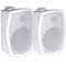 System One - OD520 WH. Pareja Altavoces para Interior y Exterior. Color Blanco.