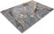 Glass Chopping Board | Kitchen Worktop Protector | Multifunctional Cutting Board | Work Top Savers | Kitchen Accessories | Extra Large | Grey Gold Black