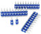 KIMSING MTSD-22 12 calibro 7/8 di pollice X .109 di pollice a gambo liscio perno di azionamento in plastica zincato meccanico per chiodatrice a gas per calcestruzzo e acciaio 1000 PCS/Box (1, Box)