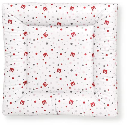 Bianconiglio Kids ® FLAFFI: Il Materassino Cambio Bimbo Sicuro e di Qualità per Lavatrice e Superfici Piane, 60 x 60 cm, Realizzato in Italia con 4 Bordi Alti per un Contenimento Ottimale