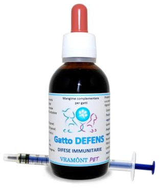 Vramônt Pet Gatto DEFENS Difese immunitarie 50ml Gocce