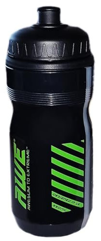 AWE 550ml Bike/Sports 100% BPA Free,Plastic Water Bottle with Measurement Gauge,Squeezable,Lightweight