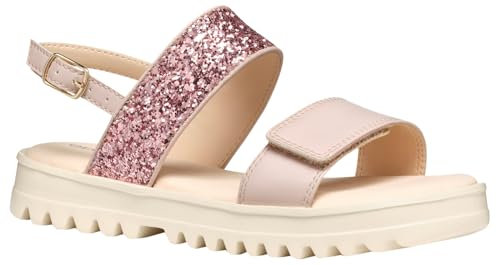 Geox J Sandal Coralie Gir, Lt Rose, 31 EU