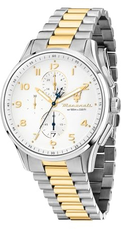 Herrenuhr, Chronograph, Analog, 42 mm, SORPASSO-Kollektion R8873624003