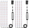 Niello 2Pack 4 Stäbe Pflanzenlichtstreifen, Pflanzenleuchten für Zimmerpflanzen, Vollspektrum Sonnenlicht Wachstumslampe mit Auto On/Off 6/12/18H Timer, 5 dimmbare Stufen grow lampe