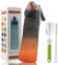 FLRWDJL 13PCS Air Water Bottle Set 700ML Flavour Sports Water Bottles with Straw Tritan BPA Free 0 Sugar Pod Drinks Flask Cup for Gym School Outdoor