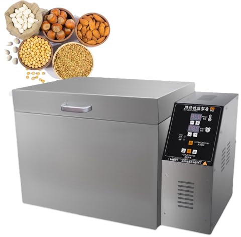Glowdora Coffee Bean Roaster, Electric Coffee Bean Roaster, Stainless Steel Electric Nut Roaster With Adjustable Timing And Temperature For Roasting Coffee, Chestnuts, Peanuts, Grains, Etc.,Type10