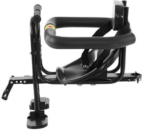 YNKJFOD Fahrrad-Kindersitz Vorne – Sattel Mit Pedalen Und Unterstützung for MTB, Rennrad, Komfortables Design