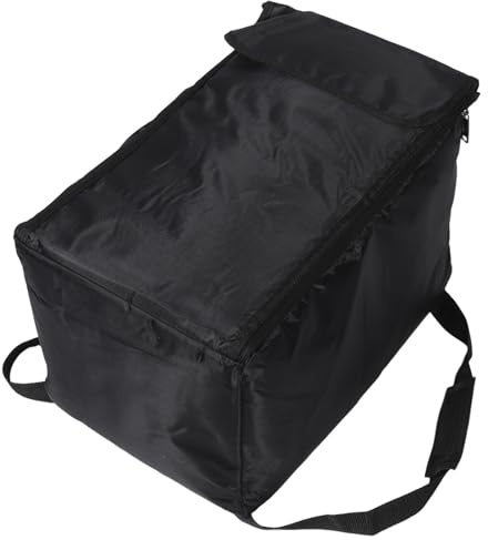 ULTECHNOVO Gepolsterter Cajon Rucksack mit Doppelgurten Widerstandsfähige Trommel Tragetasche für Musiker Stoßfeste Percussion Hülle für Reisen und Auftritte