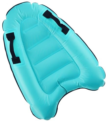 Aufblasbares Bodyboard, Shyllin Bodyboard mit Griffen, Surfbrett Aufblasbar, Mini Luftmatratze, Schwimmhilfe Aufblasbar, Tragbares, für Strand Schwimmbad