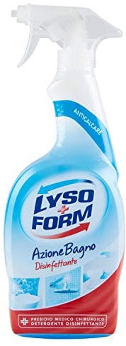 Lysoform - Disinfettante Anticalcare, Azione Bagno - 6 pezzi da 750 ml [4500 ml]