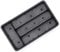 Dial Industries Small Cutlery, Utensil, Silverware Kitchen Drawer Organizer Tray, Black
