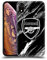 Head Case Designs Officially Licensed Arsenal FC Marble Crest Patterns Soft Gel Case Compatible With Apple iPhone XR
