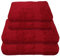 Julie Julsen 4 TLG Handtuchset 2 Badetücher 2 Handtücher Chemikalien-Frei 600g/m² Bordeaux 100% Baumwolle - Oeko TEX Std 100 Zertifizierung - Weich und Saugstark - Waschmaschinenfest