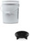 Detailmate professionelles Wasch Eimer Set: Magic Bucket Wascheimer 5 GAL (ca. 20 Liter), GritGuard Schmutz Einsatz schwarz