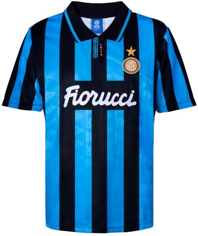 Score Draw Internazionale 1992 Home Shirt Blue Large Polyester