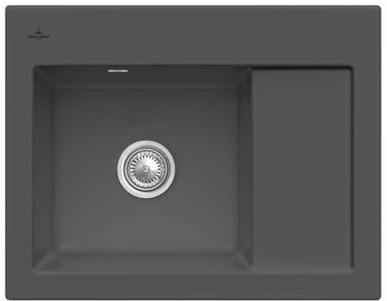 Villeroy & Boch VB-3312 01 i4 SUBWAY 45 COMPACT Spülbecken, Graphite