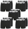 KTM by Freegun Boxershorts für Herren Unterwäsche Pant Men´s Boxer 10 er Pack, Farbe:Black, Bekleidungsgröße:M