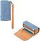 Portasigarette in Pelle, 1 Pcs Porta Sigarette Portatile con Cinturino da Polso, Portasigarette in Cuoio, Porta Tabacco in Cuoio Portasigarette per Sigarette Lunghe per Uomo Donna