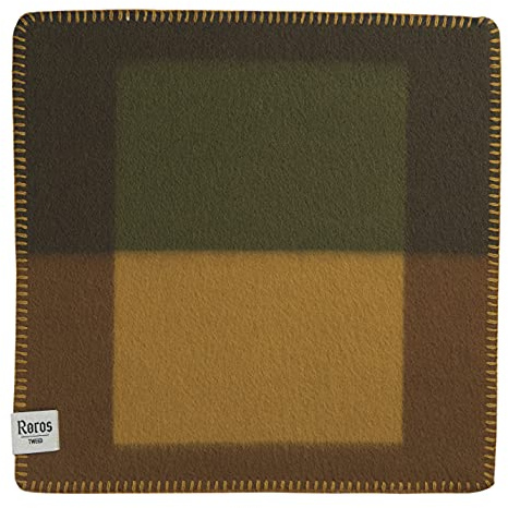 RØROS TWEED Syndin Sitzunterlage - aus norwegischer Lammwolle - Design von Kristine Five Melvaer - Maße: 45 x 45 cm (21952 - Moorland)