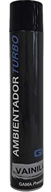 Distribuciones GS 10 Ambientador Turbo Profesional Spray 750 ml - Ambientador Potente y Duradero apto para Hogar, Hostelería, Oficinas y Tiendas. Fragancia VAINILLA