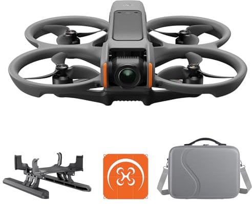 DJI Avata 2 mit Vielseitiges Zubehör, FPV Drohne mit 4K Kamera, Immersiver Flug, Propellerschutz, Einfache Flips, Superweites 155° Sichtfeld, Kompatibel mit RC Motion 3, POV Content Kamera Drohne