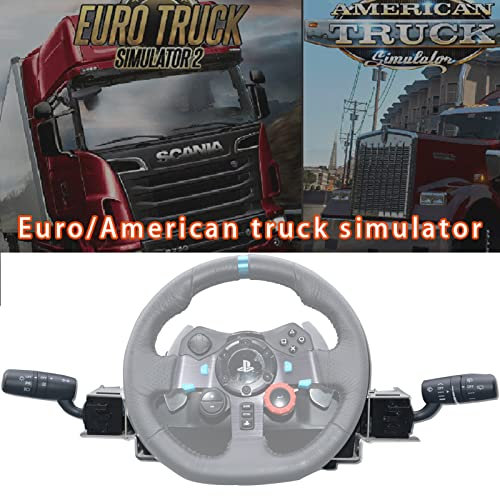 Obokidly Simulator Lenkrad-Blinker-Wischerschalter PC für Logitech G27/G29/G920/G923/Thrustmaster T300RS/Simagic, Olny Wischerschalter (Version 2022 für G27/G29)