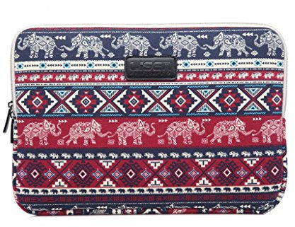 fdsmall 15.6 Inch Laptop Bag Waterproof Neoprene Laptop Sleeve Case - Notebook Case Bag for Acer/Asus/Dell/Lenovo/HP/Samsung (Elephant Red)