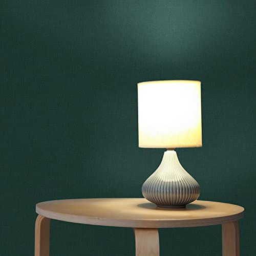 TADESSI M1-No.1198 Papier peint intissé Vert uni pour salon, chambre à coucher, cuisine