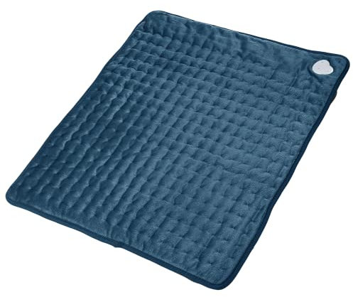 Electric Heating Pads,Heated Pad for Back Pain Muscle Pain Relieve,6 Heat Level Settings-Auto Shut Off,Machine Washable (Dark Blue, 24X20)
