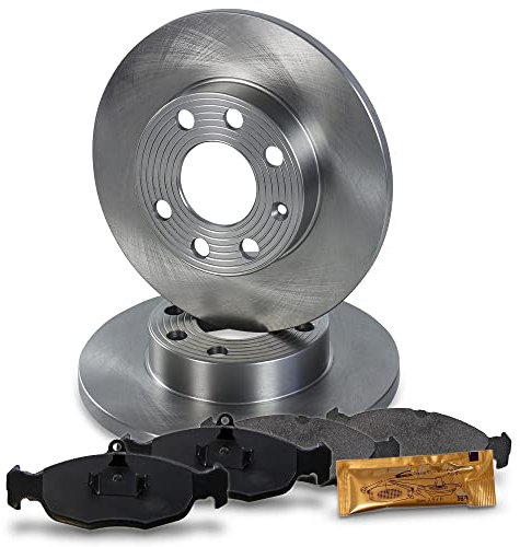 ATEC Germany Bremsenset Vorderachse inkl. Bremsscheiben Ø 236 mm Belüftet + Bremsbeläge Vorne Kompatibel mit OPEL ASTRA F (T92), CORSA A (S83), CORSA B (S93)