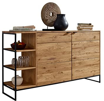 Woodroom Siona Sideboard, Eiche massiv geölt, BxHxT 150x85x40 cm