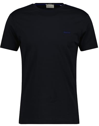 Contrast Logo SS T-Shirt, Black, 3XL