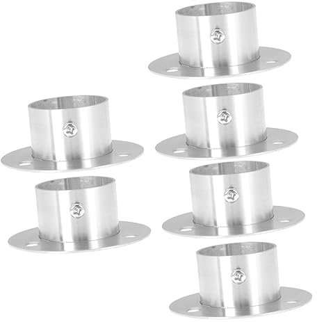 DOITOOL 6 Stk Bausatz Wendeltreppe Wandhalterung Für Treppengeländer Handlaufhalterungen Für Innentreppen Geländerstütze Für Zu Hause Treppengeländer Innen Handläufe Werkzeug Metall Schwer