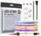 BTF-LIGHTING FCOB SPI RGBWW(3000K) Flexible Hohe Dichte COB LED-Streifen WS2814 IC RGBW LED Strip 5M 784LEDs/m 21W/M DC24V IP30 Chasing Farbe DIY Dekoration(Nicht inhalt Controller&Netzteil)