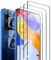 Fyqzio [3+2 Piezas Cristal templado compatible con Xiaomi Redmi Note 11 Pro 4G/5G y protector de pantalla de cámara,sin burbujas,dureza 9H,antiarañazos,HD protector de pantalla