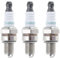 3 Stück CMR6H Zündkerze Kompatibel mit Stihl FS90 FS100 FS110 FS90R FS100R FS110R Trimmer Ersatzteile Gartenwerkzeug Zubehör