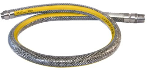 1/2 Bsp Female Flexible Gas Hob Cooker Connecting Hose Pipe LPG NAT 150cm
