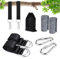 VFANDV Correas de Hamacas para Exteriores, Hamaca Correas de árbol Cinturón de Suspensión 150cm, Correas de Columpios de Árbol con Cojines de Protección de árboles para hamacas de Patio de Camping